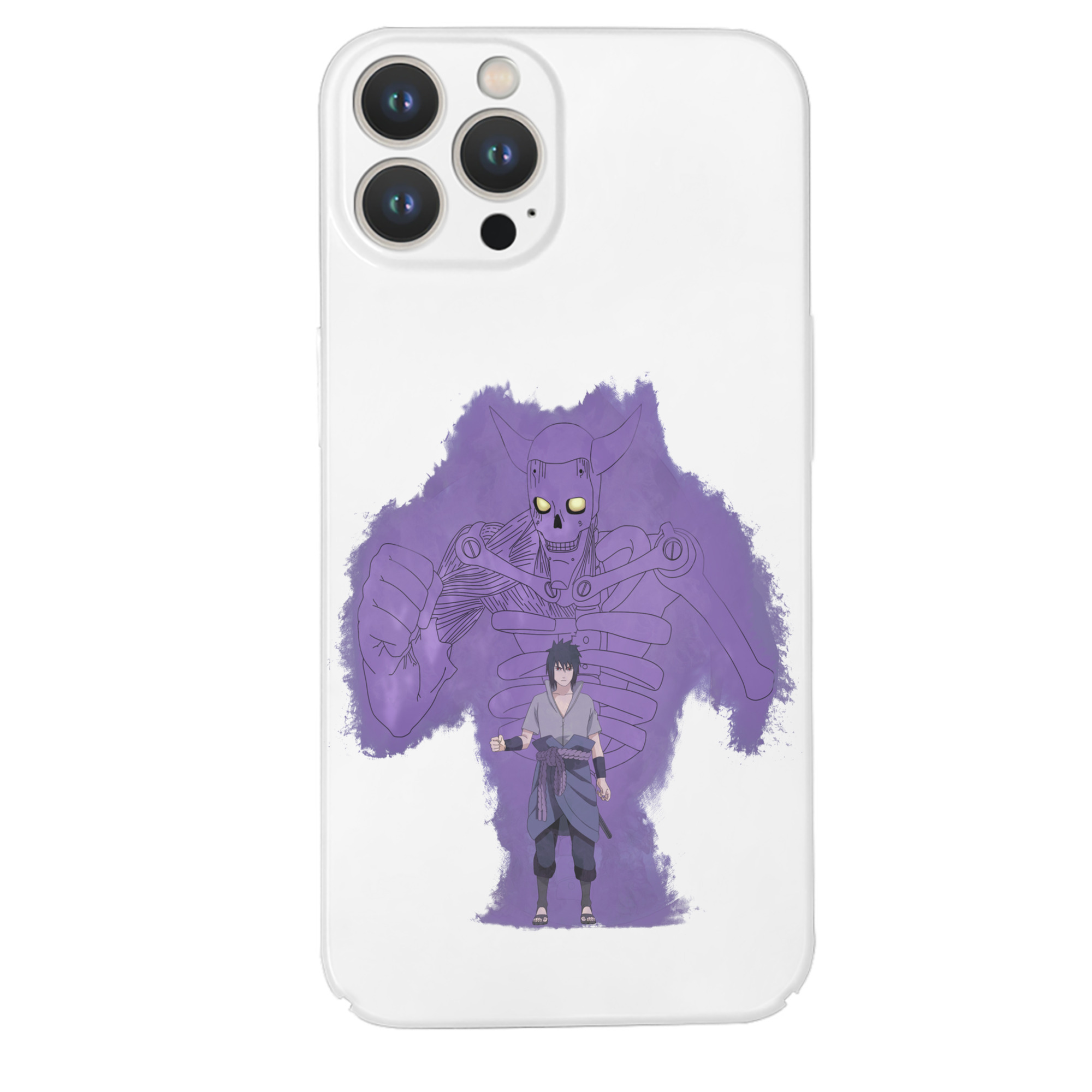 （画像用） NARUTO -ナルト- うちは サスケ Uchiha Sasuke 【iPhone 14シリーズ対応】ハードケース